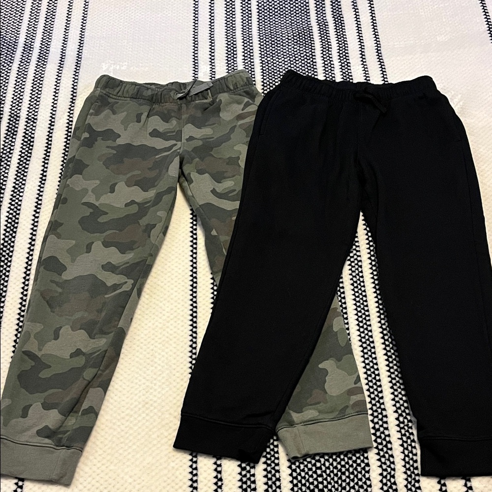 Cat & Jack Kids Camouflage and Black Joggers